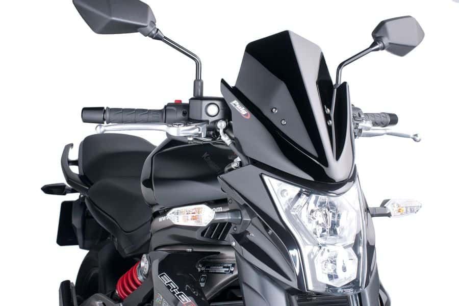 Windshield PUIG NEW GEN. SPORT 5997N Crni