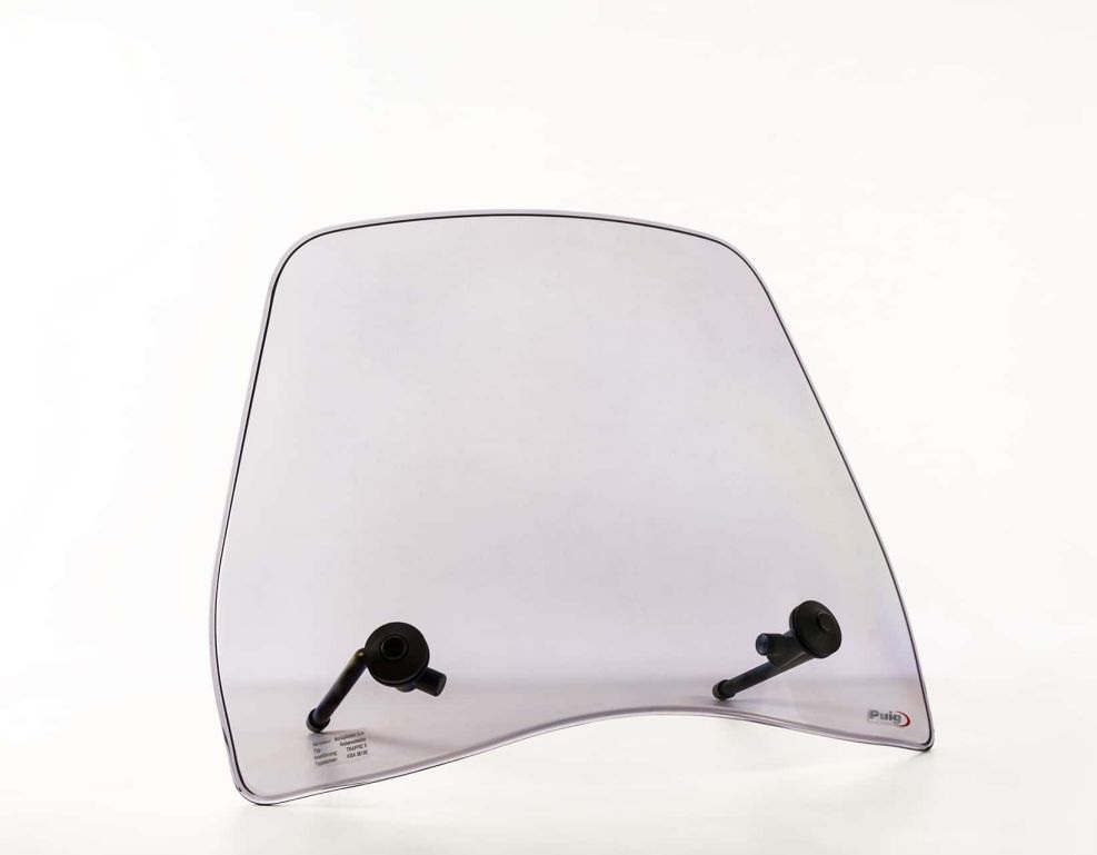 Windshield PUIG TRAFIC 6012H smoke for APRILIA Sportcity Cube 300 2008-2013, APRILIA Sportcity Cube 125 2008-2013