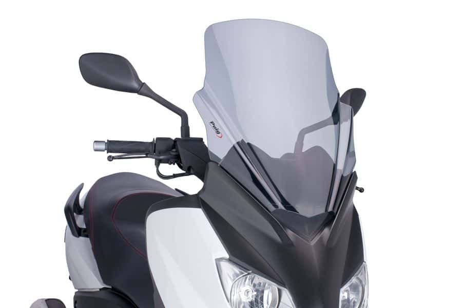 Windshield PUIG V-TECH LINE TOURING 6259H smoke for YAMAHA YP 125 X-MAX 2010-2013