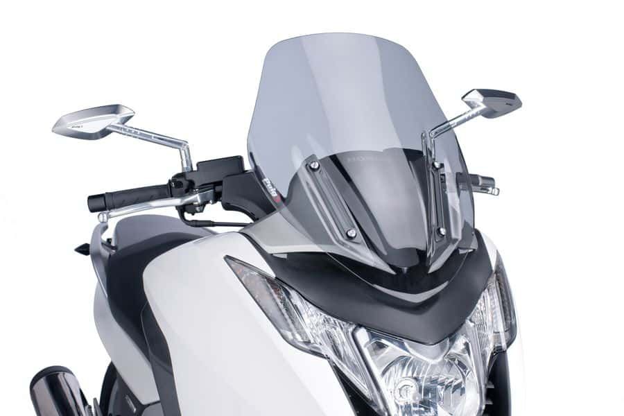 Windshield PUIG V-TECH LINE SPORT 6283H smoke for HONDA NC 700 D Integra 2012-2013, HONDA NC 750 D Integra 2014-2019