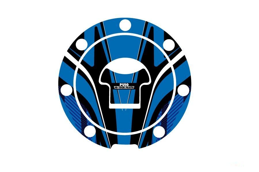 Fuel cap cover PUIG RADIKAL 6308A plavi
