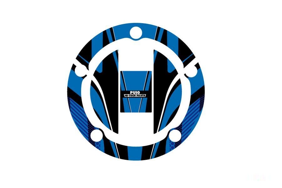 Fuel cap cover PUIG RADIKAL 6318A plavi
