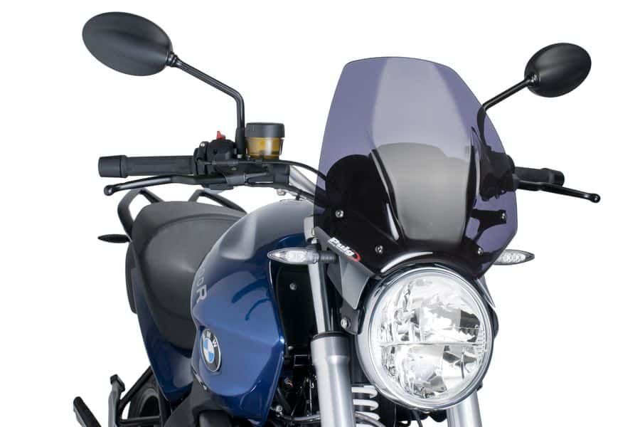 Windshield PUIG NEW GEN. SPORT 6488F dark smoke