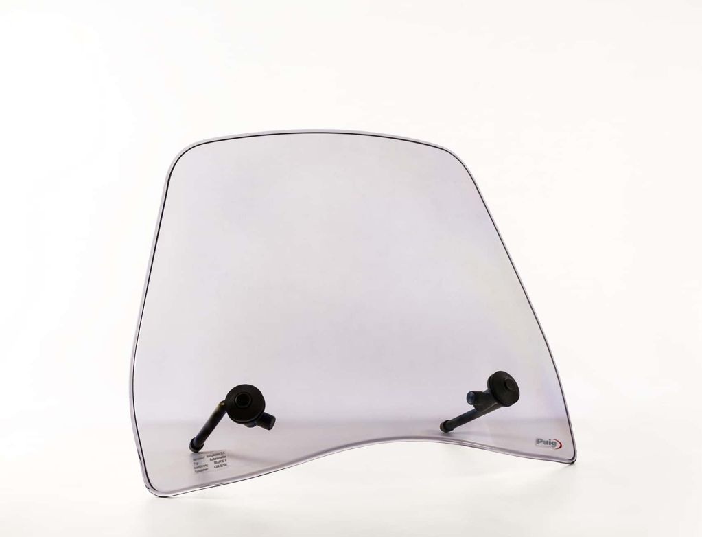 Windshield PUIG TRAFIC 6534H smoke for PIAGGIO/VESPA Zip 50 1997-2019