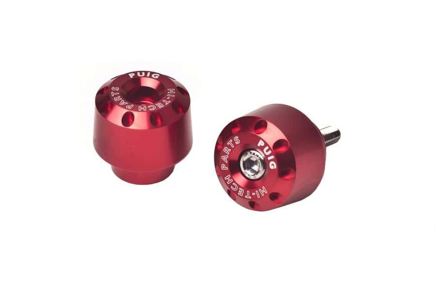 Bar ends PUIG SHORT 6653R crven