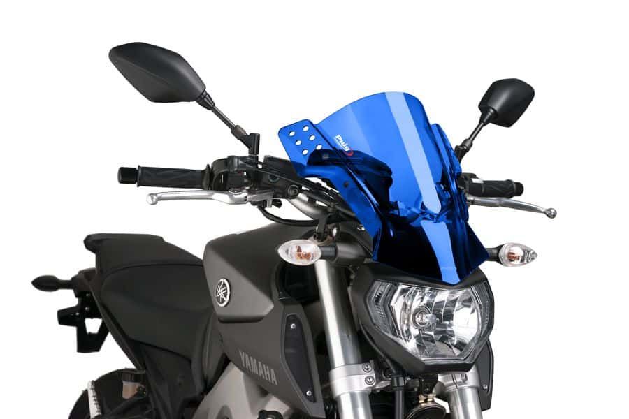Windshield PUIG RAFALE 6894A plavi for YAMAHA MT-09 850 / 890 2013-2016