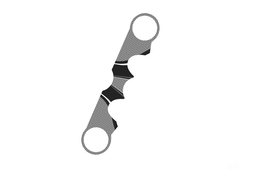 Yoke protector PUIG RADIKAL 6917U grey