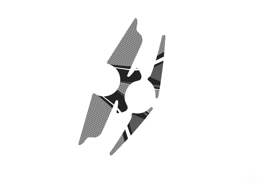 Yoke protector PUIG RADIKAL 6983U grey