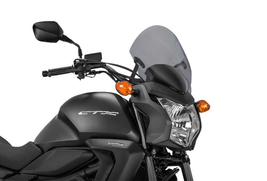 Windshield PUIG NEW GEN. SPORT 7009H smoke for HONDA CTX 700 2014-2016