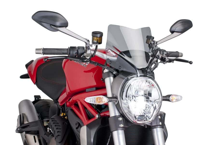 Windshield PUIG NEW GEN. SPORT 7013H smoke