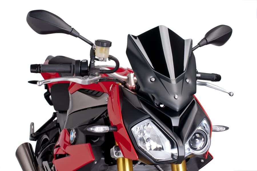 Windshield PUIG NEW GEN. SPORT 7040N Crni