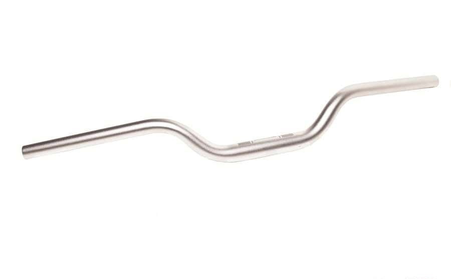 Handlebar PUIG CONICAL 7492P silver D 22/29mm, H 20mm