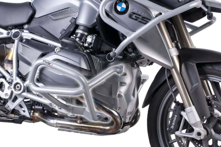 Engine guards PUIG 7543U d 25mm grey