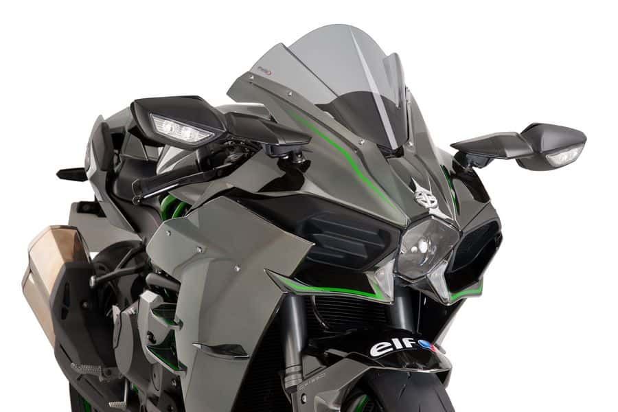 Windscreen PUIG RACING 7631H smoke