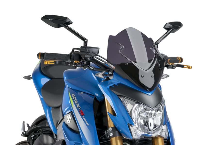 Windshield PUIG NEW GEN. SPORT 7653F dark smoke