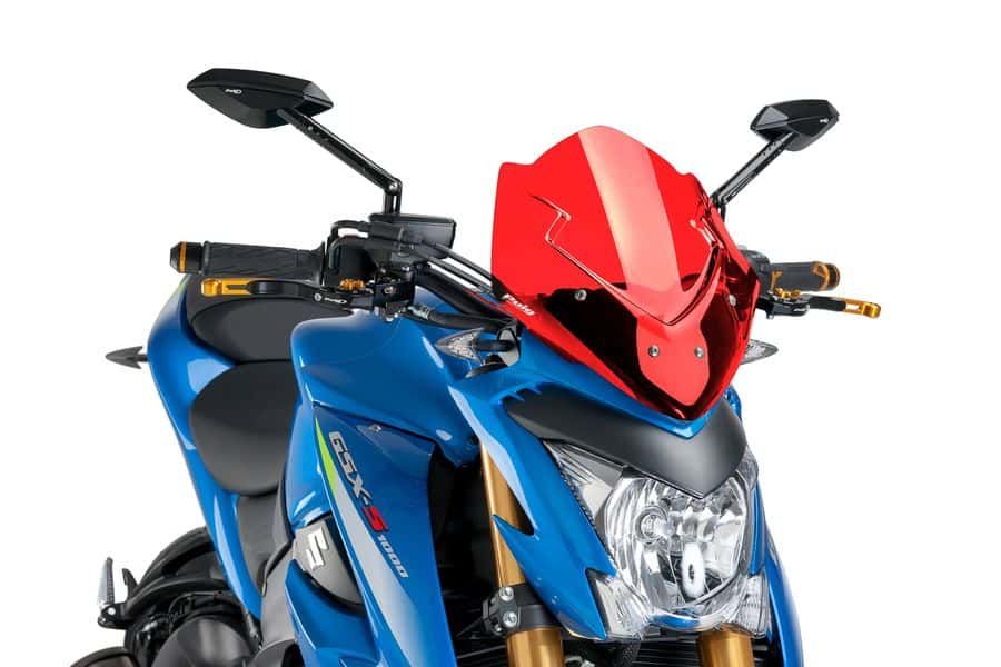 Windshield PUIG NEW GEN. SPORT 7653R crven