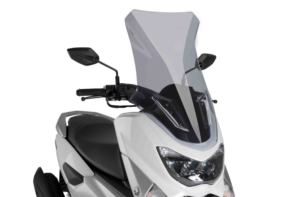 Windshield PUIG V-TECH LINE TOURING 8121H smoke for YAMAHA GPD 125 NMAX 2015-2019