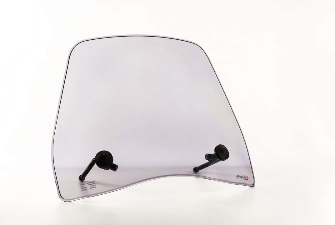 Windshield PUIG TRAFIC 8134H smoke for HONDA SH 300 i 2015-2019