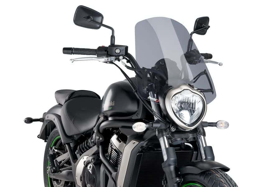 Windshield PUIG NEW. GEN TOURING 8164H smoke for KAWASAKI Vulcan S 650 2015-2025