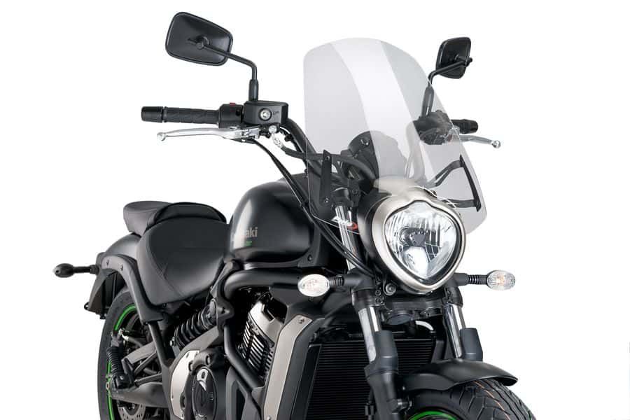 Windshield PUIG NEW. GEN TOURING 8164W transparent for KAWASAKI Vulcan S 650 2015-2025