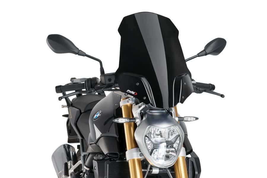 Windshield PUIG NEW. GEN TOURING 8165N Crni