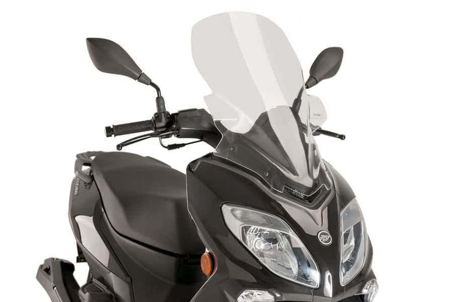 Windshield PUIG V-TECH LINE TOURING 8167W transparent for KEEWAY Cityblade 125 2013-2023
