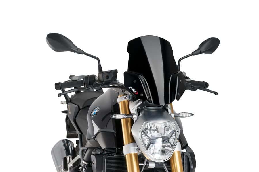 Windshield PUIG NEW. GEN SPORT 8168N Crni