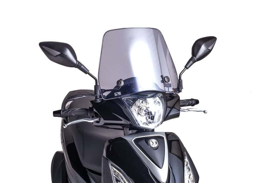 Windshield PUIG TRAFIC 8179H smoke for SYM Symphony ST 200 2015-2018, SYM Symphony ST 125 2015-2020