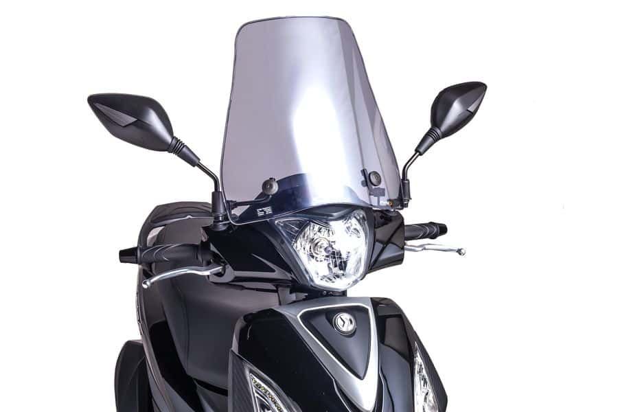 Windshield PUIG URBAN 8180H smoke for SYM Symphony ST 200 2015-2018, SYM Symphony ST 125 2015-2020
