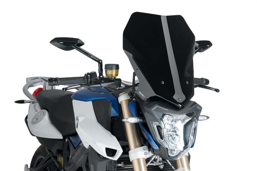 Windshield PUIG NEW. GEN TOURING 8187N Crni
