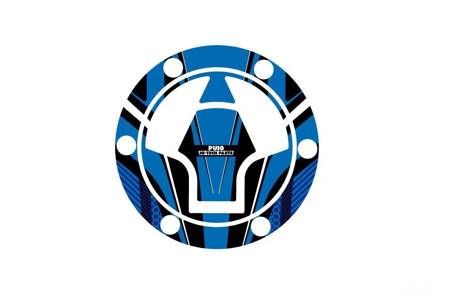 Fuel cap cover PUIG RADIKAL 8269A plavi