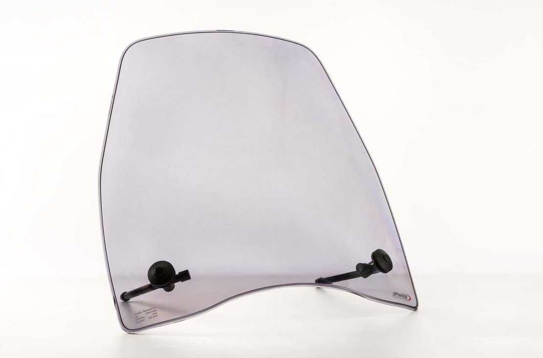 Windshield PUIG URBAN 8460H smoke for KYMCO Agility 50 City 4T (R16) 2011-2019, KYMCO Agility 125 City (R16) 2011-2019