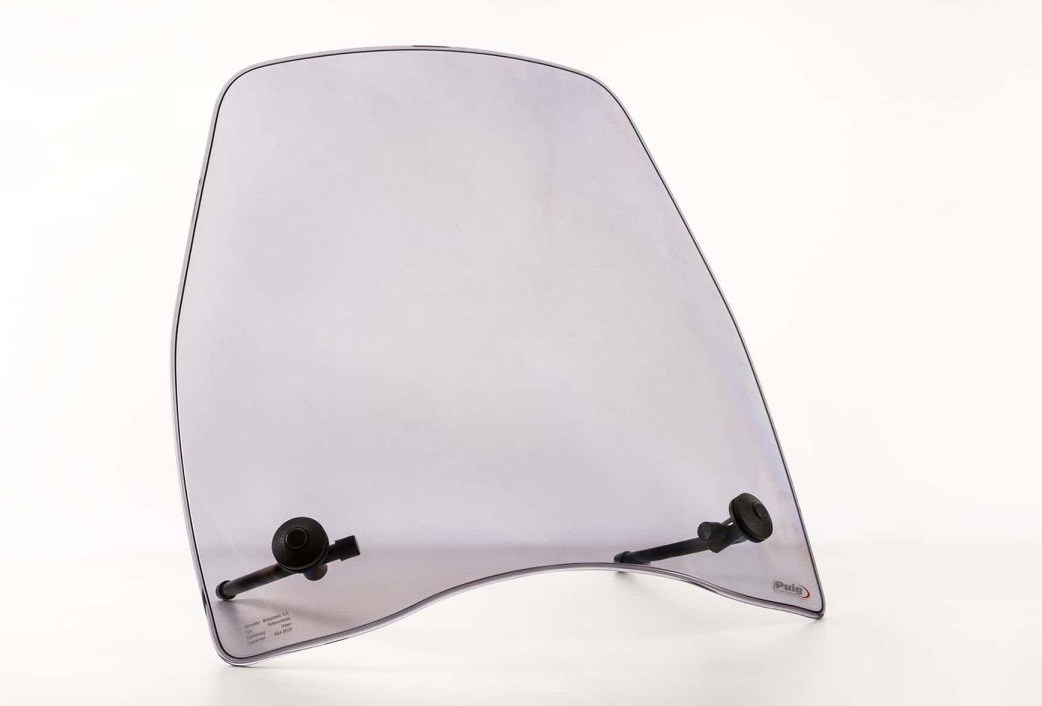 Windshield PUIG URBAN 8471H smoke for PIAGGIO/VESPA TPH 50 Typhoon 2011-2023