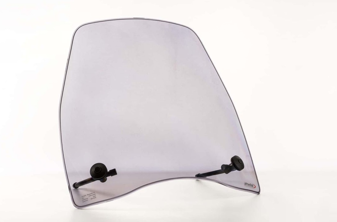 Windshield PUIG URBAN 8473H smoke for PIAGGIO/VESPA Zip 50 1997-2019
