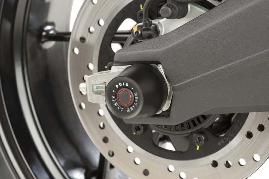 Axle sliders PUIG 8632N Crni color caps included