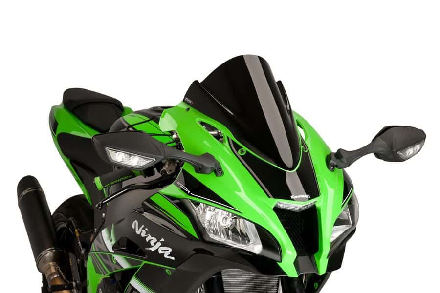 Windscreen PUIG RACING 8912N Crni