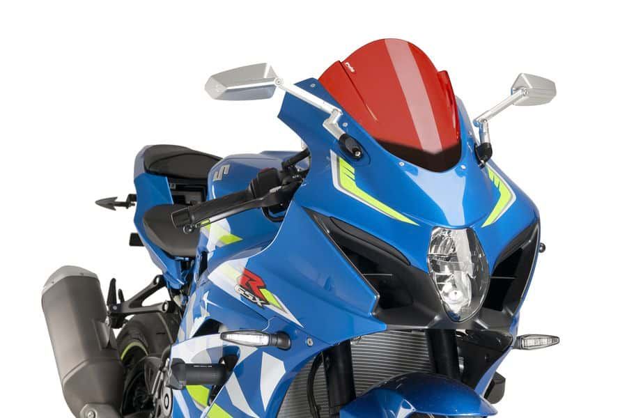 Windscreen PUIG RACING 9013R crven