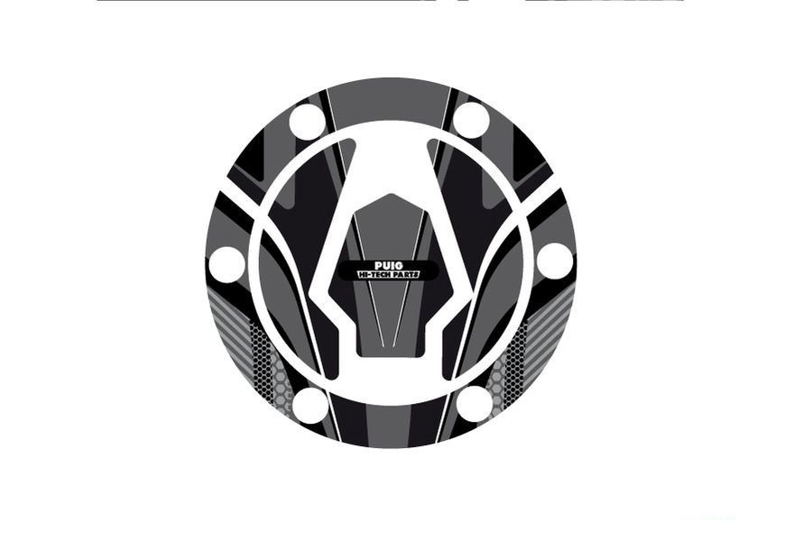 Fuel cap cover PUIG RADIKAL 9041U grey