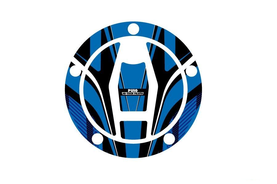 Fuel cap cover PUIG RADIKAL 9049A plavi