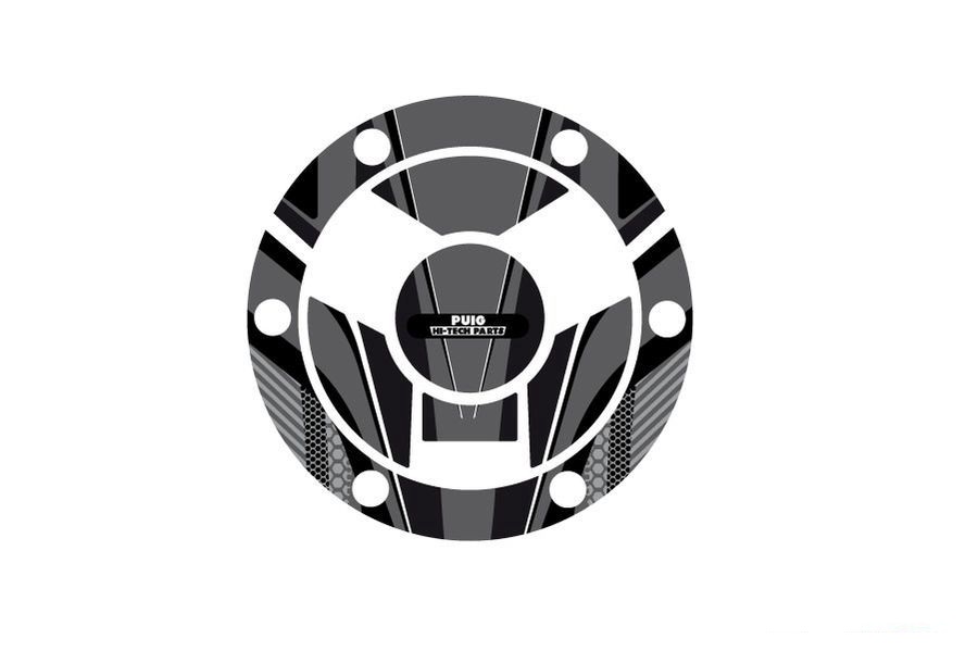 Fuel cap cover PUIG RADIKAL 9053U grey