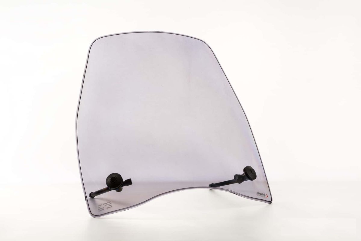 Windshield PUIG URBAN 9217H smoke for PEUGEOT Django 125 2016-2025