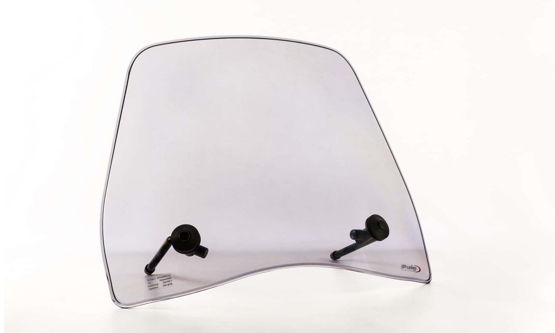 Windshield PUIG TRAFIC 9340H smoke for HONDA NSC 110 Vision 2017-2025