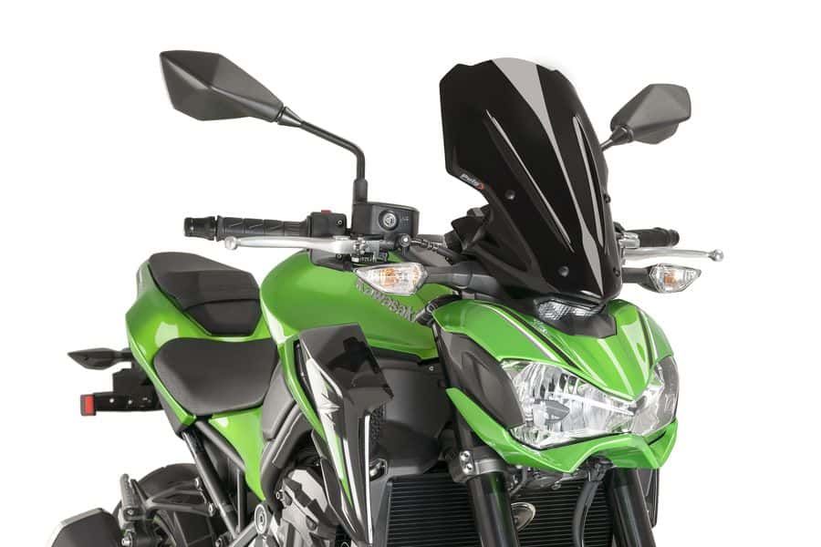Windshield PUIG NEW. GEN TOURING 9392N Crni