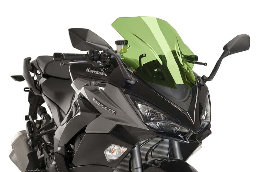 Windscreen PUIG RACING 9408V green