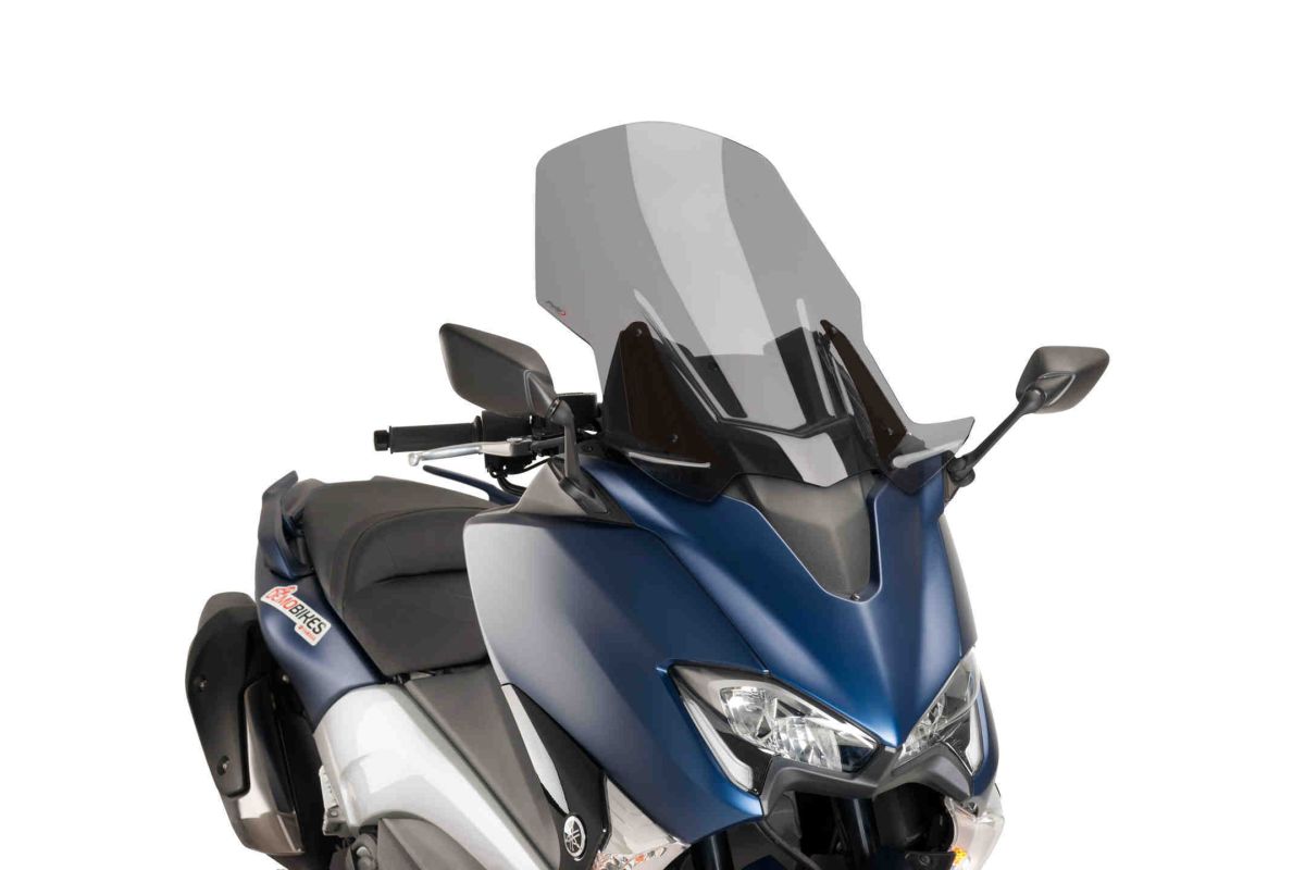 Windshield PUIG V-TECH LINE TOURING 9424F dark smoke for YAMAHA XP 560 T-MAX 2020-2021
