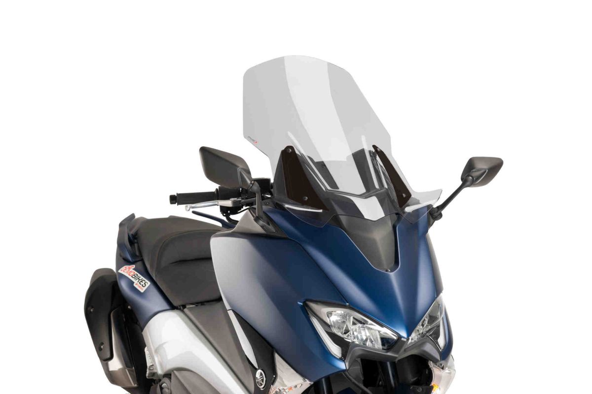 Windshield PUIG V-TECH LINE TOURING 9424H smoke for YAMAHA XP 530 T-MAX 2017-2019, YAMAHA XP 560 T-MAX 2020-2021