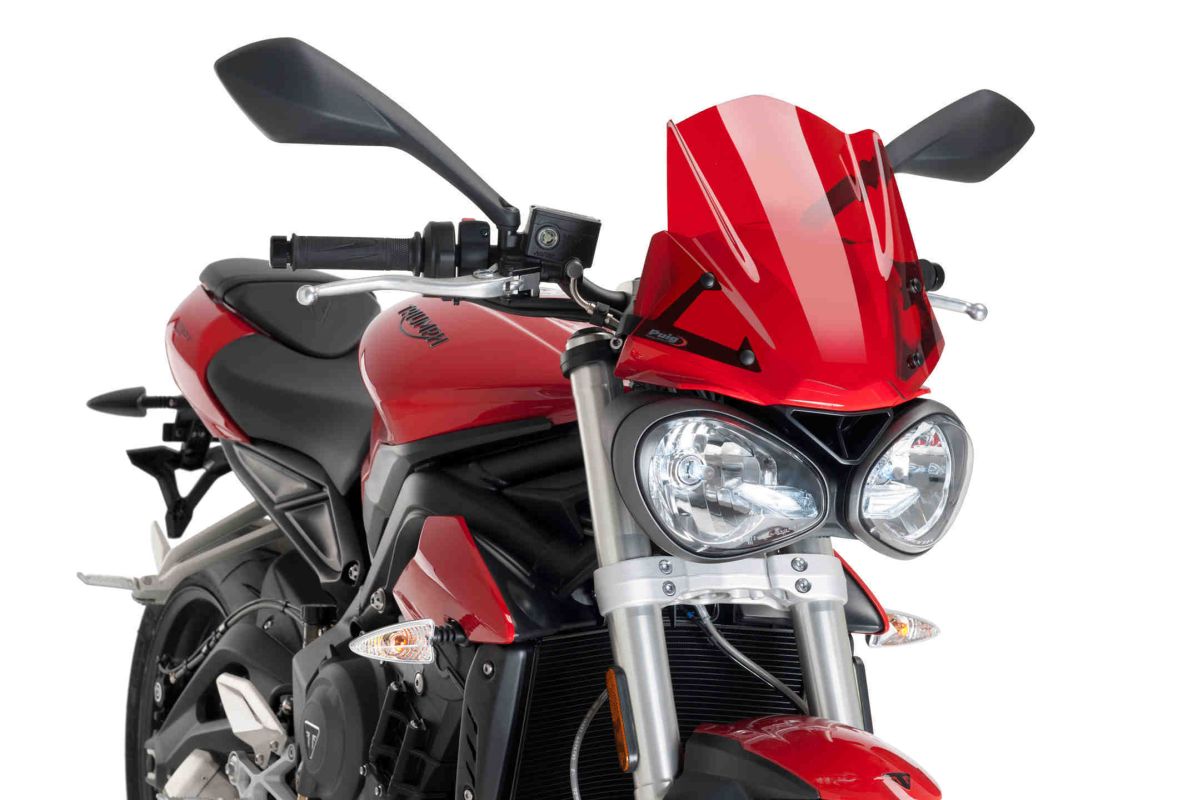 Windshield PUIG NEW. GEN SPORT 9999R crven
