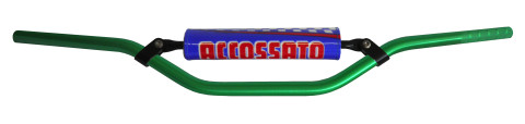 Handlebar ACCOSSATO aluminium, 22 mm green