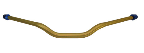 Handlebar ACCOSSATO HB183 Aluminium Made With Variable Diameter - 28.5 mm zlato