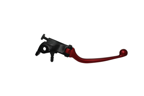 Adjustable folding lever ACCOSSATO LV012 in aluminium for original brake master cylinders crven